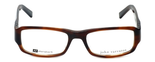 John Varvatos Designerbriller V341AF i Brown-Horn 53mm :: Rx Single Vision  - Speert International