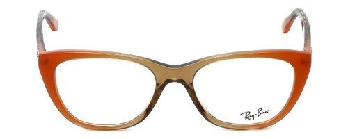 Ray-Ban ® Designer Reading Glasses RB5322-5487 in Peach-Brown 53mm - Speert  International