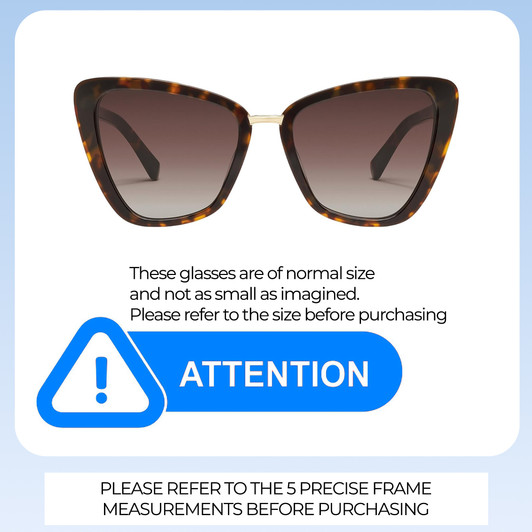 Size Awareness Illustration of QUAY Australia All Talk Women's Cat Eye Full Rim Designer Reading Glasses in Brown Tortoise 58mm Custom L&R Lens