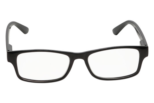 Front View of Perry Ellis PEBX59 Designer Single Vision Prescription Rx Eyeglasses in Gloss Black Marble Unisex Rectangular Full Rim Acetate 50 mm