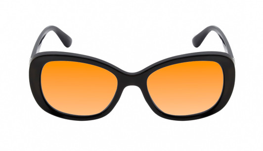 Medspex Calabria SOPHIA Gloss Black Light Orange Color Therapy Reading Glasses image 5
