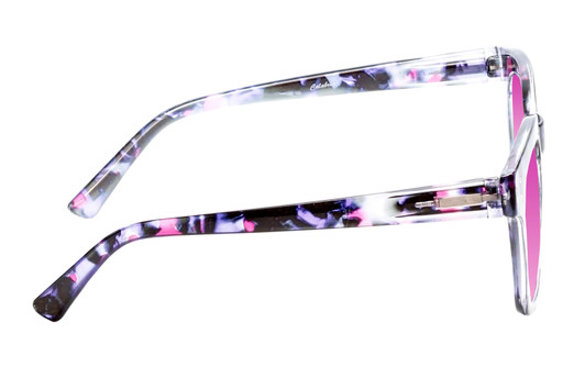 Medspex R785 Shiny Pink Quartz/Blue Black Passion Purple Color Therapy Reading Glasses