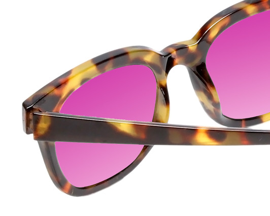Medspex R785 Tortoise Havana Brown Gold Passion Purple Color Therapy Reading Glasses