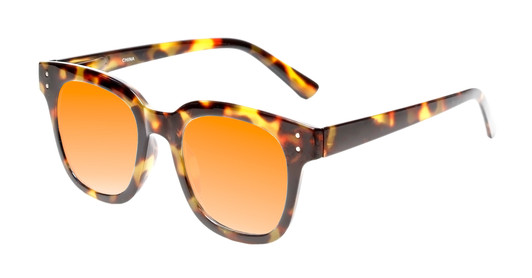Medspex R785 Tortoise Havana Brown Gold Light Orange Color Therapy Reading Glasses