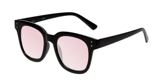 Medspex R785 Gloss Black FL-41 Rose Color Therapy Reading Glasses