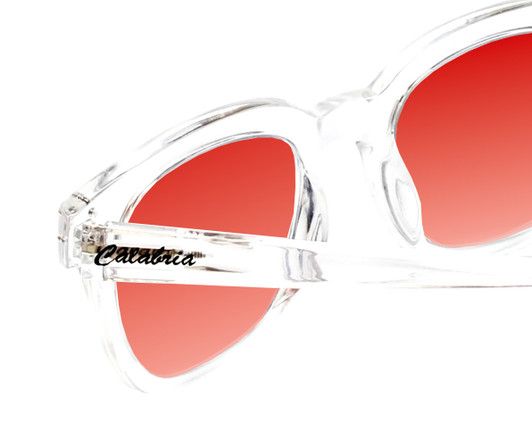 Medspex R785 Crystal Clear Deep Red Color Therapy Reading Glasses