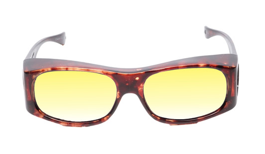 Medspex Fl012 Tortoise Havana Light Golden Yellow Color Therapy Reading Glasses