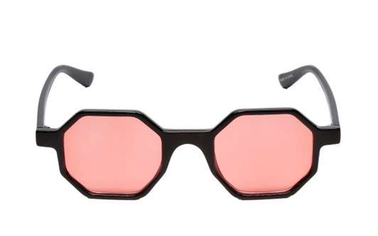 Medspex R786M Gloss Black FL-41 Pink Color Therapy Reading Glasses
