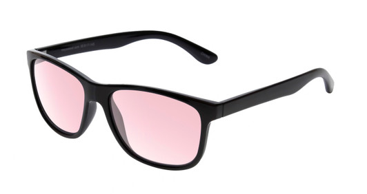 Medspex Noah Gloss Black FL-41 Pink Color Therapy Reading Glasses