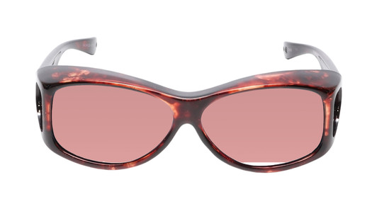 Medspex Fl010 Tortoise Havana FL-41 Rose Color Therapy Reading Glasses