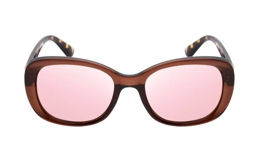 Medspex Sophia Brown Crystal Tortoise Havana FL-41 Pink Color Therapy Reading Glasses image 2