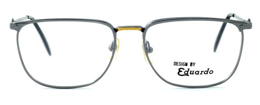 Fashion Optical Designer Eyeglasses E2055 in Gunmetal 57mm :: Custom Left & Right Lens