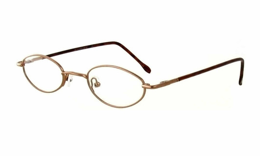 Calabria Flex Plus 92 in Brown Satin Designer Reading Glasses X-SMALL Kids 44mm Calabria Flex Plus 92 in Brown Satin Designer Reading Glasses X-SMALL Kids 44mm