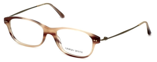 Giorgio Armani Designer Eyeglasses AR7007-5021 52mm in Striped-Pink :: Custom Left & Right Lens
