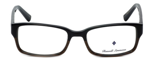 Argyleculture Designer Eyeglasses Hendrix in Black-Brown :: Custom Left & Right Lens