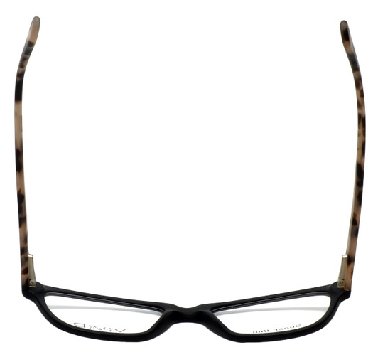 Calabria Viv Designer Eyeglasses 867 in Matte-Black-Demi :: Custom Left & Right Lens