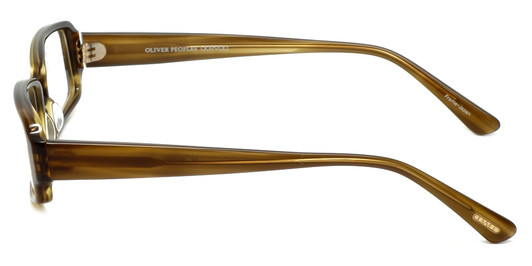 Oliver Peoples Designer Eyeglasses Tulin OT in Olive Tortoise 52mm :: Custom Left & Right Lens