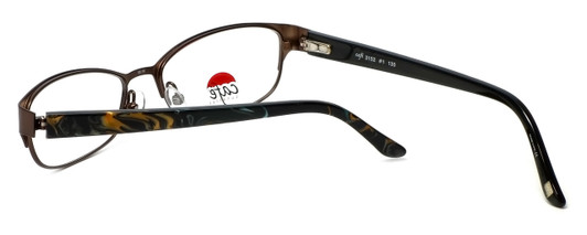 Silver Dollar Designer Eyeglasses Café 3152 in Camel 52mm :: Custom Left & Right Lens
