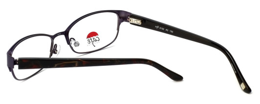 Silver Dollar Designer Eyeglasses Café 3152 in Violet 52mm :: Custom Left & Right Lens