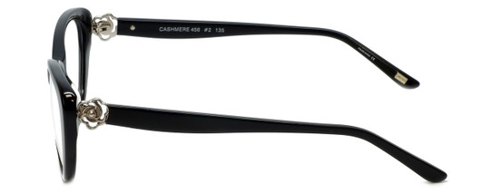 Silver Dollar Designer Eyeglasses Cashmere 456 in Caviar 53mm :: Custom Left & Right Lens