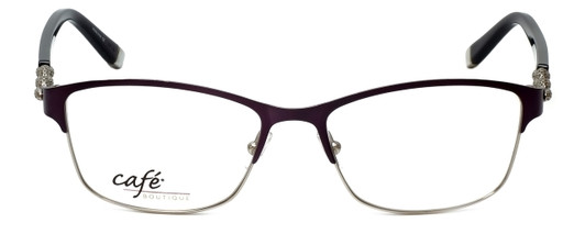 Silver Dollar Designer Eyeglasses CB1013 in Amethyst 52mm :: Custom Left & Right Lens