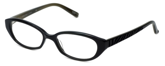 Cinzia Designer Eyeglasses CBR1 C1 in Black 51mm :: Custom Left & Right Lens