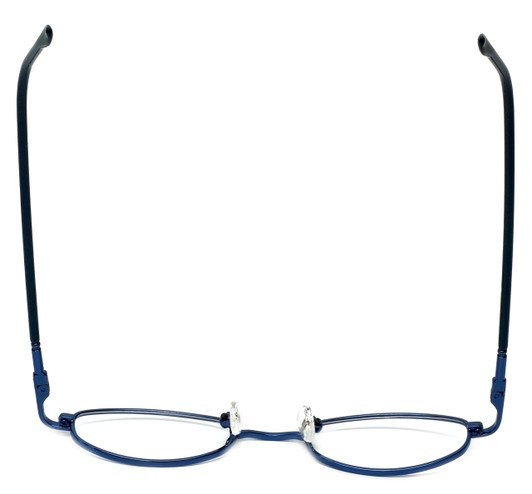 FlexPlus Collection Designer Eyeglasses Model 96 in Blue 43mm :: Custom Left & Right Lens