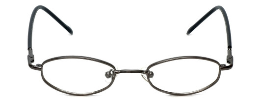 FlexPlus Collection Designer Eyeglasses Model 96 in Gunmetal 43mm :: Custom Left & Right Lens