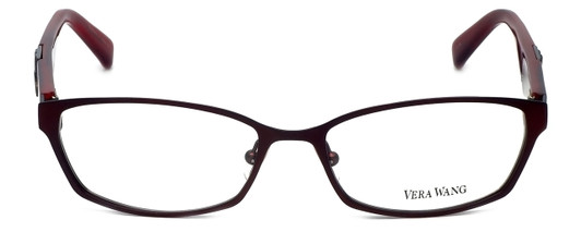 Vera Wang Designer Eyeglasses V092 in Ruby 52mm :: Custom Left & Right Lens