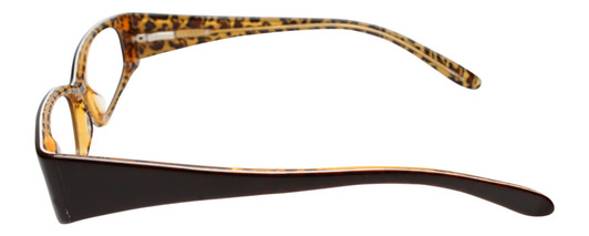 Calabria Viv 737 Black Leopard Designer Eyeglasses :: Rx Single Vision