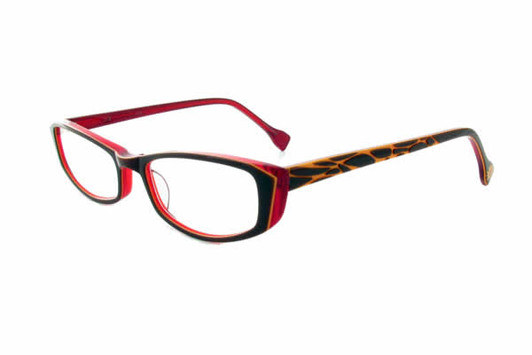 Ink Eyeglasses Rococo in Burgundy :: Rx Single Vision