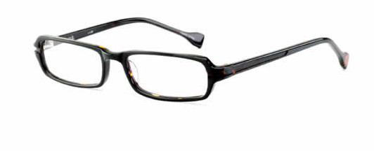 Ink Eyeglasses Serif in Black :: Rx Single Vision