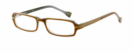 Ink Eyeglasses Serif in Brown :: Rx Single Vision
