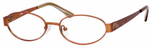 Seventeen 5353 in Brown Designer Eyeglasses :: Rx Single Vision