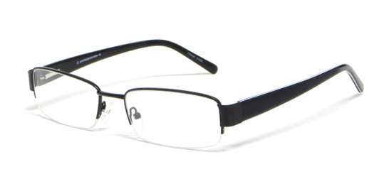 Calabria Expressions Designer Eyeglasses 1084 in Black :: Rx Single Vision