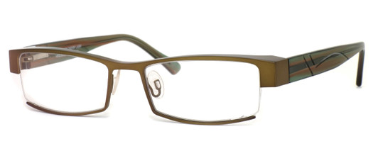 Harry Lary's French Optical Eyewear Eternity in Gold Green (456) :: Rx Single Vision