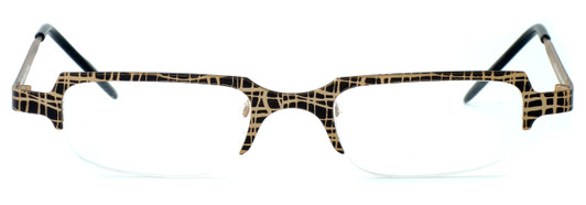 Harry Lary's French Optical Eyewear Kulty in Gold Black (506) :: Rx Single Vision