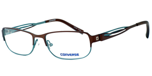 Converse Spray Paint Designer Eyeglasses in Brown/Green :: Rx Single Vision