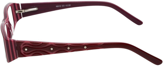 Calabria Designer Eyeglasses 815 Cabernet :: Rx Single Vision