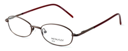 Calabria Kids Fit MetalFlex Designer Eyeglasses XX in Brown :: Rx Single Vision