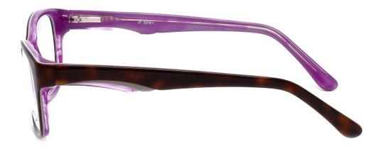 Calabria Splash SP61 Designer Eyeglasses in Demi-Purple :: Rx Single Vision