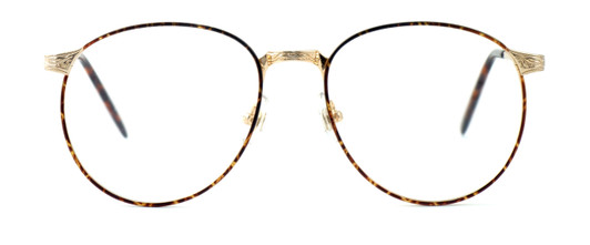 Fashion Optical Designer Eyeglasses E788 in Gold Amber 51mm :: Rx Single Vision
