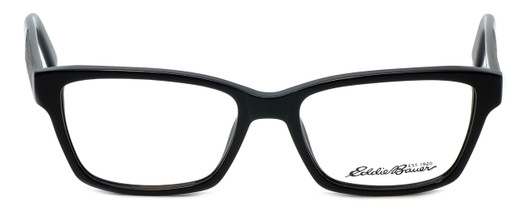 Eddie Bauer Designer Eyeglasses EB8348-Black in Black 55mm :: Rx Single Vision