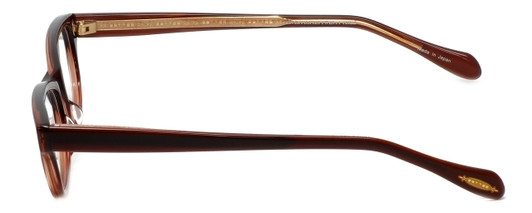 Oliver Peoples Designer Eyeglasses Devereaux GARGR in Mahogany 50mm :: Rx Single Vision