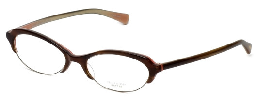 Oliver Peoples Designer Eyeglasses Lorelei OTPI in Brown Stripe 50mm :: Rx Single Vision