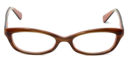 Oliver Peoples Designer Eyeglasses Marceau OTPI in Brown Stripe 51mm :: Rx Single Vision