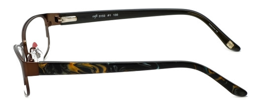 Silver Dollar Designer Eyeglasses Café 3152 in Camel 52mm :: Rx Single Vision