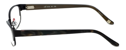 Silver Dollar Designer Eyeglasses Café 3152 in Ebony 52mm :: Rx Single Vision