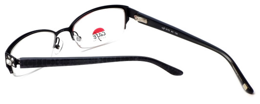 Silver Dollar Designer Eyeglasses Café 3175 in Caviar 51mm :: Rx Single Vision