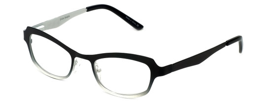 Cinzia Designer Eyeglasses Hey Doll C1 in Black White 46mm :: Rx Single Vision